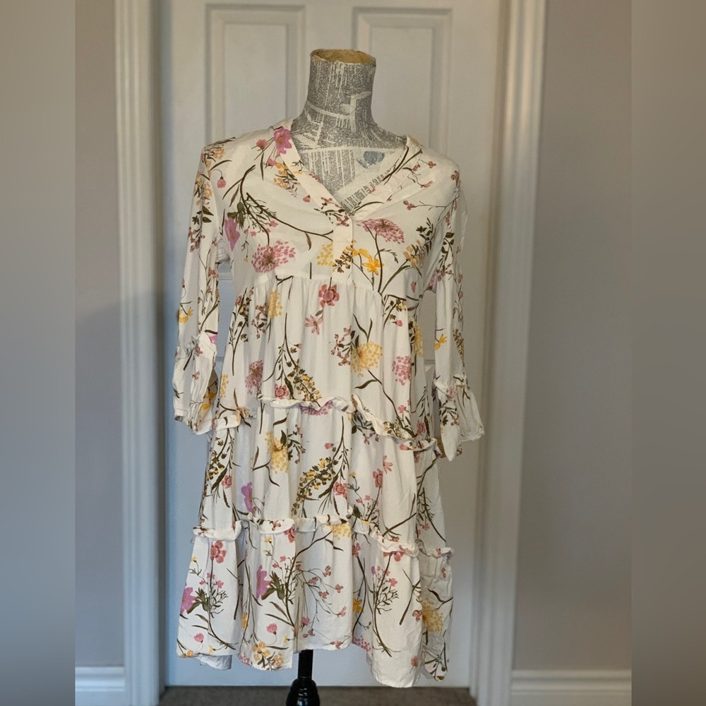 VERA MODA | Vmeasy 3/4 Short Dress | Sz L